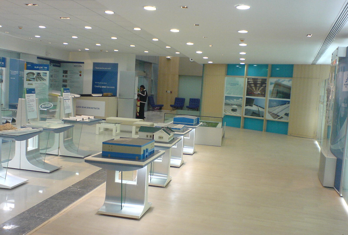 Amit Laghate_Commercial interior design_Tata Bluescope steel work office_04